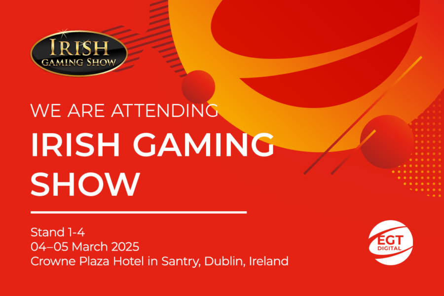 EGT Digital presentará sus soluciones de juego online en el Irish Gaming Show 2025