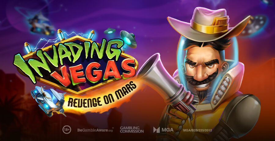 Play’n GO presenta «Invading Vegas Revenge on Mars»