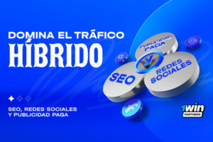 1Win Partners analiza tráfico híbrido