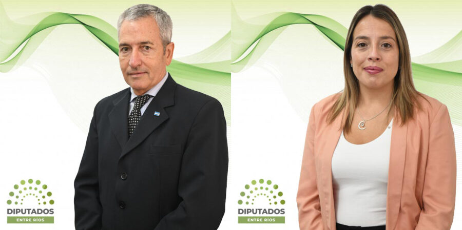 Carlos Damasco y Carolina Streitenberger.