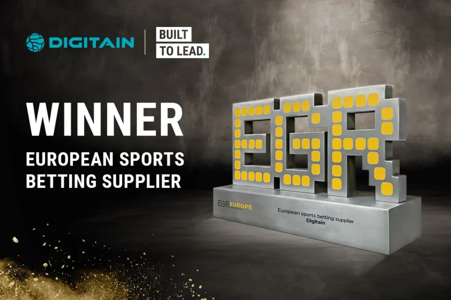 Digitain gana el premio al “Mejor proveedor europeo de apuestas deportivas” en los EGR Europe Awards 2025