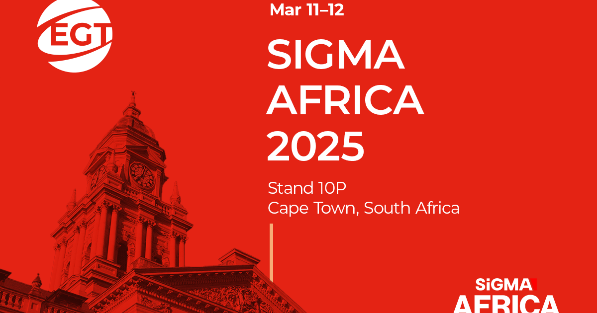 EGT aspira a ser el centro de atención en SiGMA África 2025