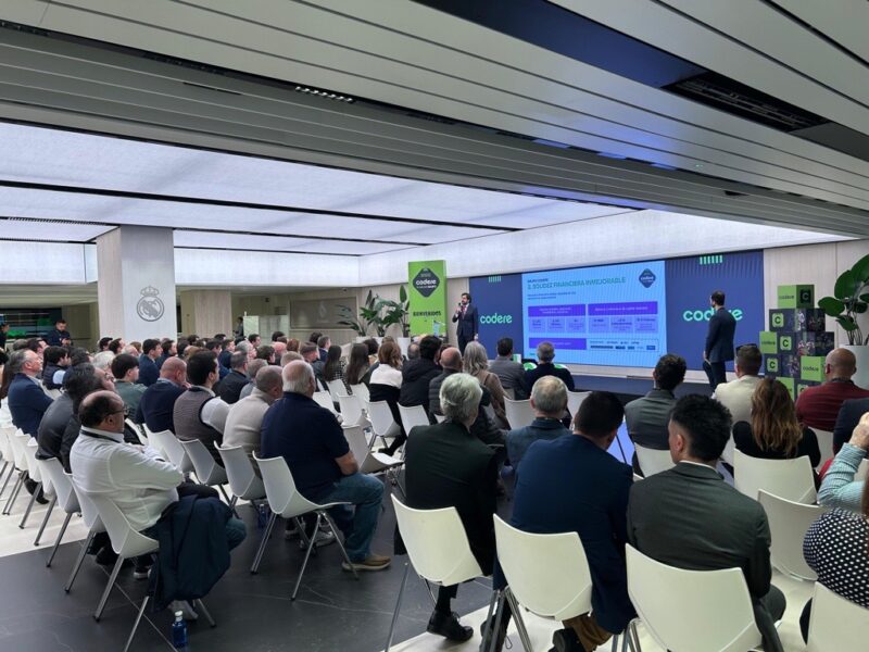 El evento se realizó en el renovado Estadio Santiago Bernabéu de Madrid. Foto: Codere. 