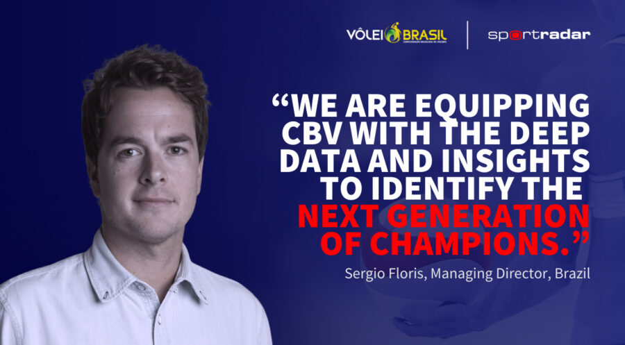 Sergio Flores, managing director, Sportradar Brazil. "We are equipping CBV with the deep data and insights to identify the next generation of champions."
