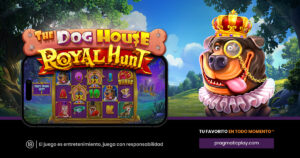 Pragmatic Play corona una de sus franquicias favoritas con «The Dog House – Royal Hunt»