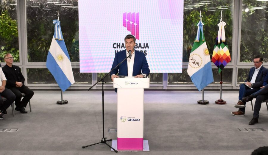 gobernador de chaco Leandro Zdero