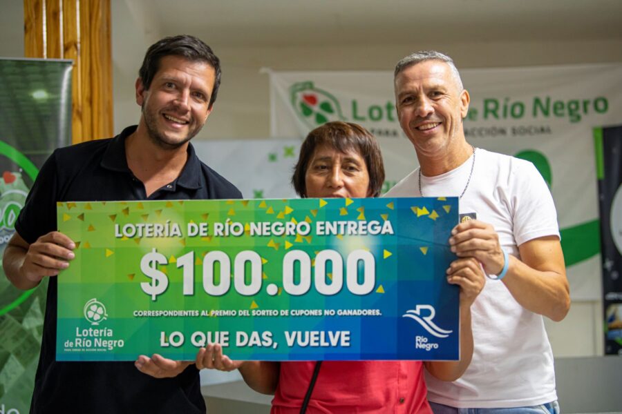 Foto: Lotería de Río Negro.