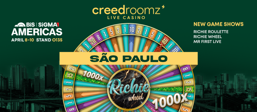 CreedRoomz presentará sus juegos, soluciones y próximos lanzamientos en SiGMA Americas 2025