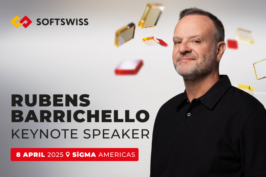 Rubens Barrichello inaugurará SiGMA Américas 2025 con una conferencia magistral