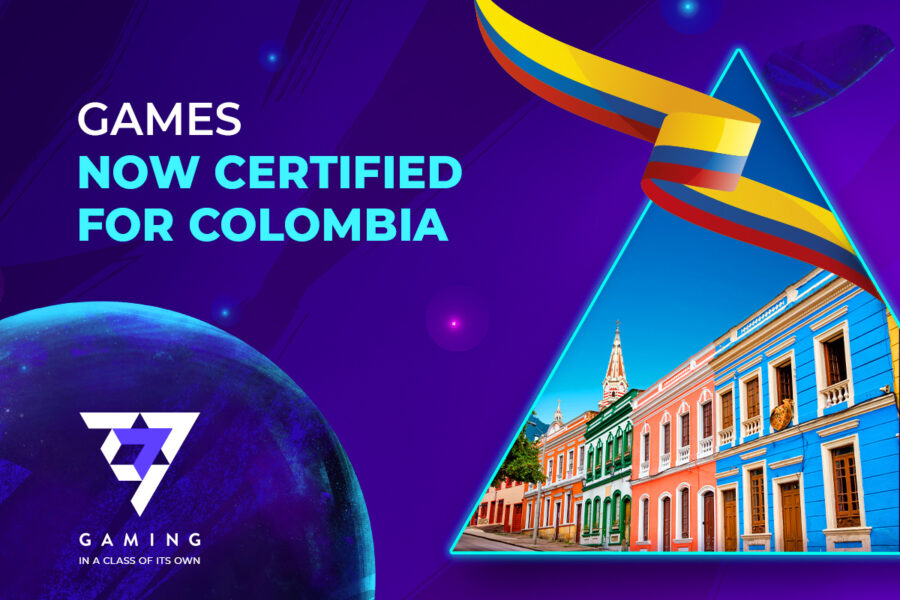 7777 gaming obtiene una certificación en Colombia