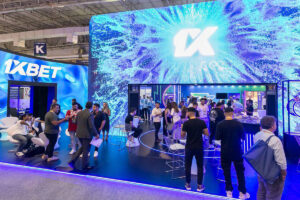 Stand de 1xBet en SiGMA Americas 2025
