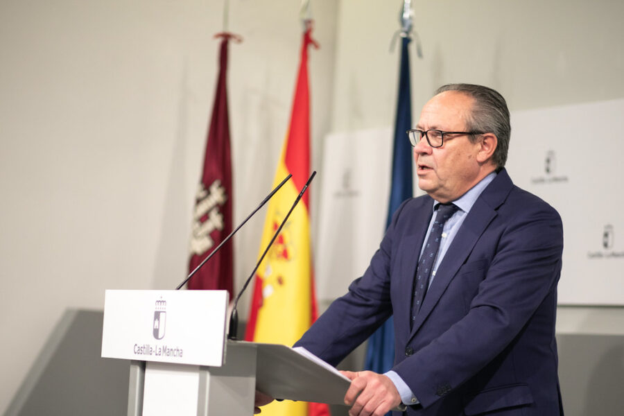 Juan Alfonso Ruiz Molina, consejero de hacienda, administraciones públicas y transformación digital en el gobierno de Castilla-La Mancha.