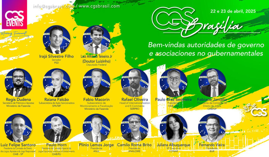 CGS Brasília, autoridades de gobierno y representantes de asociaciones no gubernamentales