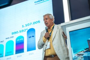 Marco Emilio Hincapié en su presentación en GAT Expo 2025
