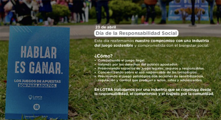 LOTBA, Día de la Responsabilidad Social, campaña Hablar es Ganar
