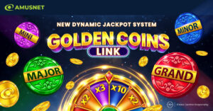 Amusnet lanza «Golden Coins Link», una nueva experiencia de jackpot progresivo
