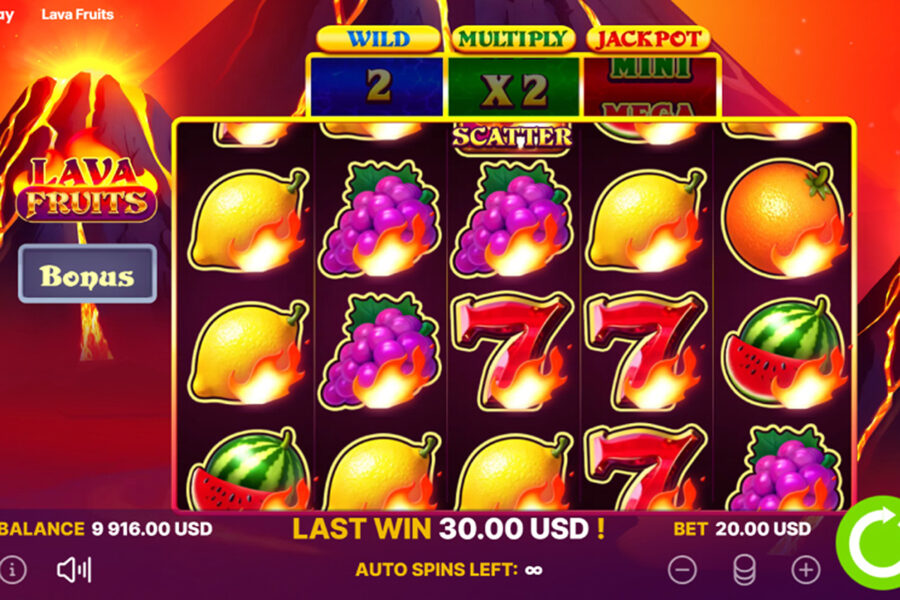 Onlyplay lanza Lava Fruits