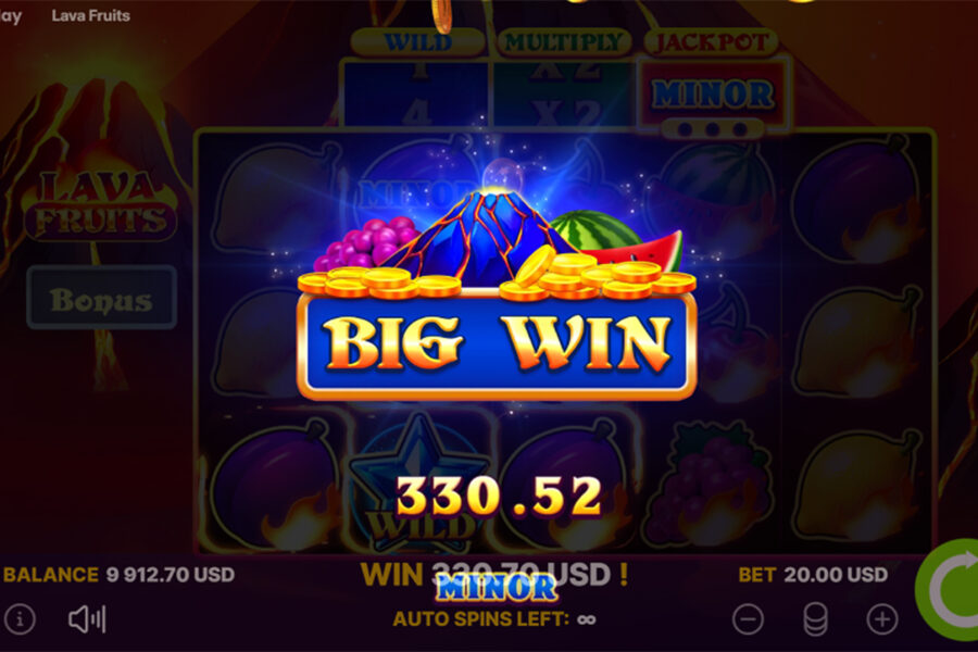 Onlyplay lanza Lava Fruits