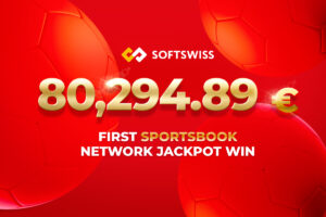 First SOFTSWISS Sportsbook Network Jackpot: €80,294.89