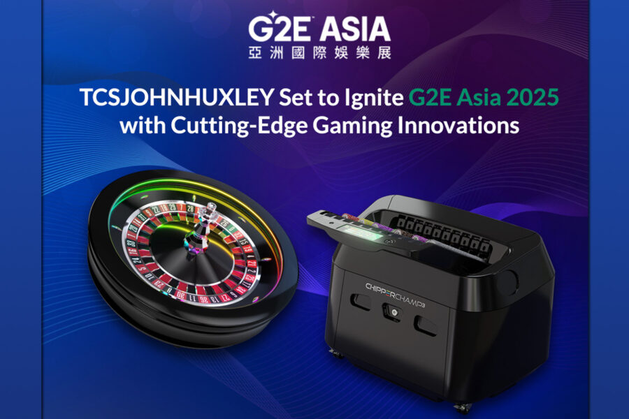 TCSJOHNHUXLEY presentará sus innovaciones en G2E Asia 2025