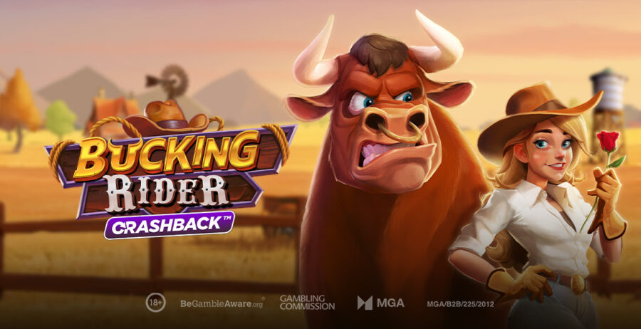 Play’n GO presenta «Bucking Rider», su más reciente juego de Crashback
