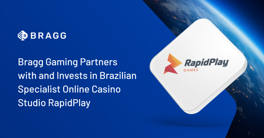 Bragg Gaming se asocia e invierte en el estudio especializado brasileño de casinos online RapidPlay