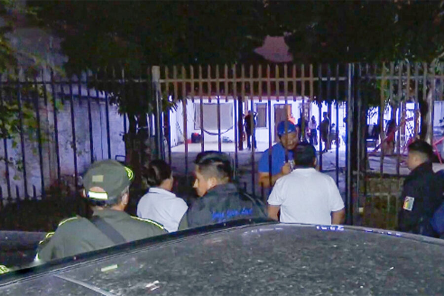 Operativo de AJ Bolivia en Santa Cruz.