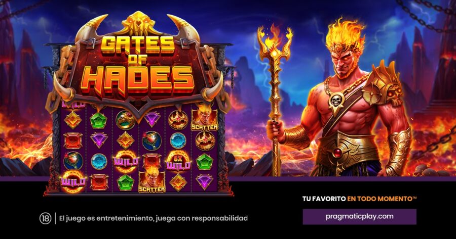 Pragmatic Play invita a los jugadores al inframundo en su último lanzamiento: «Gates of Hades»