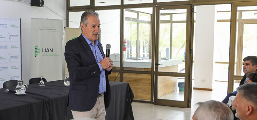 El presidente de IJAN, Raúl Bettiga. Foto: IJAN. 