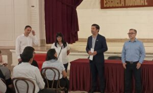 encuentro con estudiantes Loteria Correntina