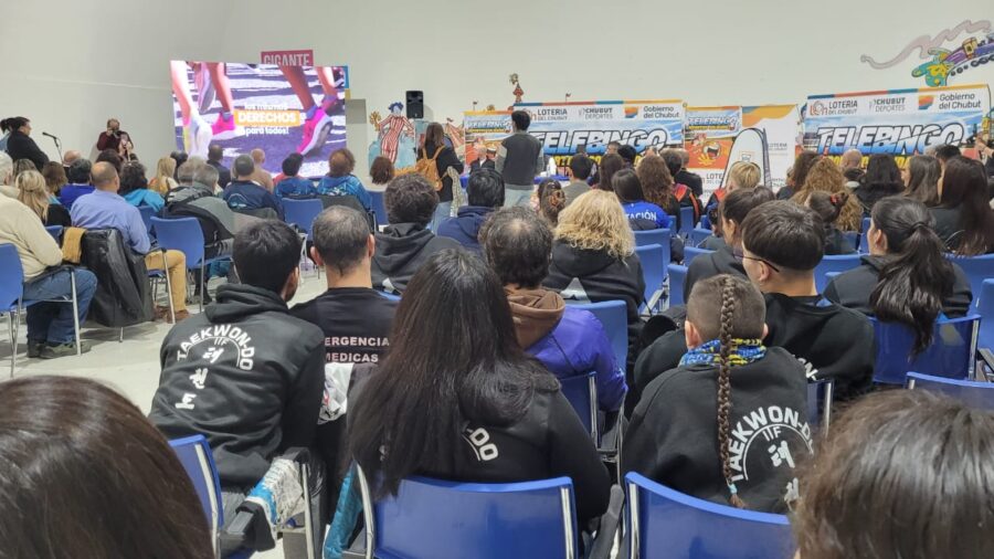 Presentación del Telebingo Deportivo Solidario.