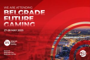 EGT mostrará una selección de productos nuevos y de alto rendimiento en Belgrade Future Gaming 2025