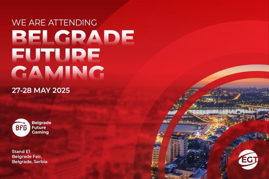 EGT mostrará una selección de productos nuevos y de alto rendimiento en Belgrade Future Gaming 2025