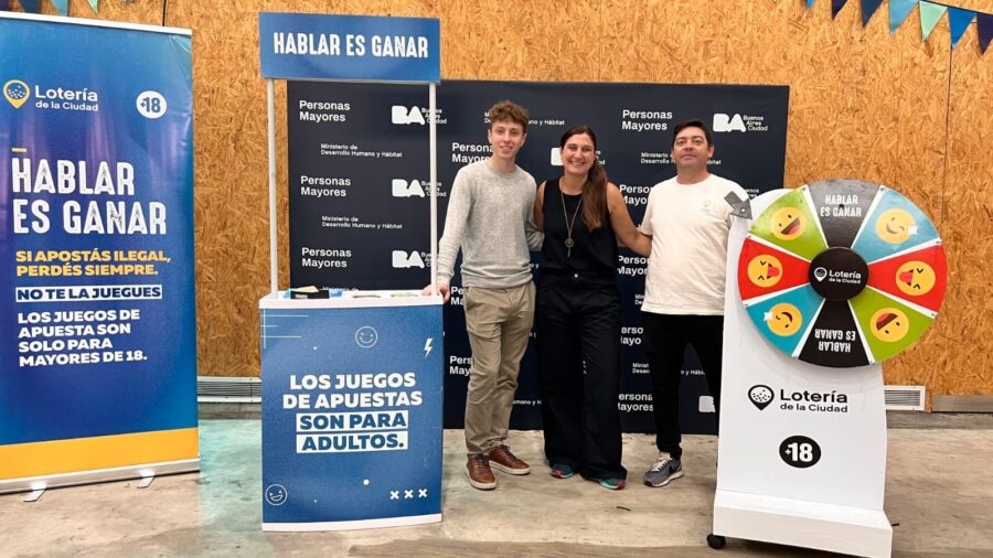 LOTBA participó en las Olimpiadas Mayores 2025 promoviendo el juego responsable