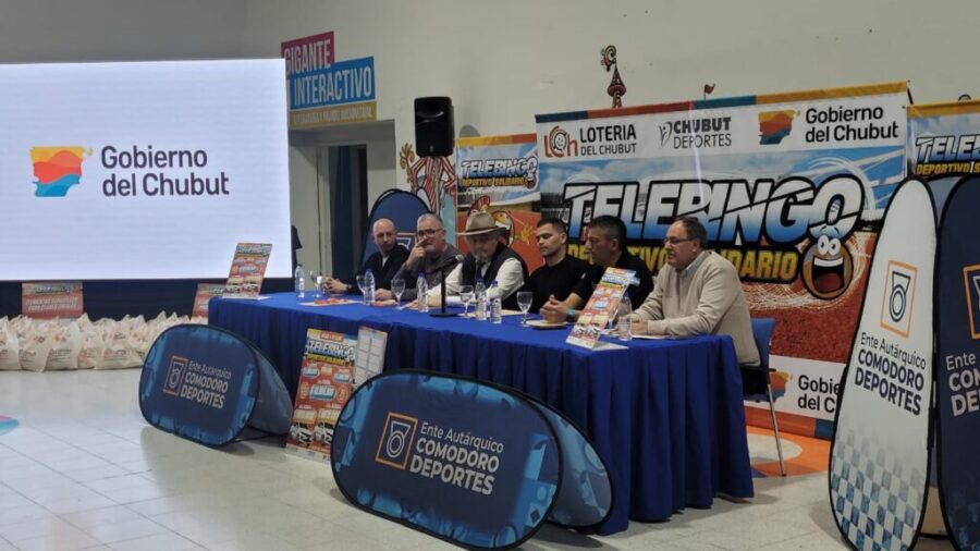La Lotería de Chubut lanza una nueva edición del Telebingo Deportivo Solidario