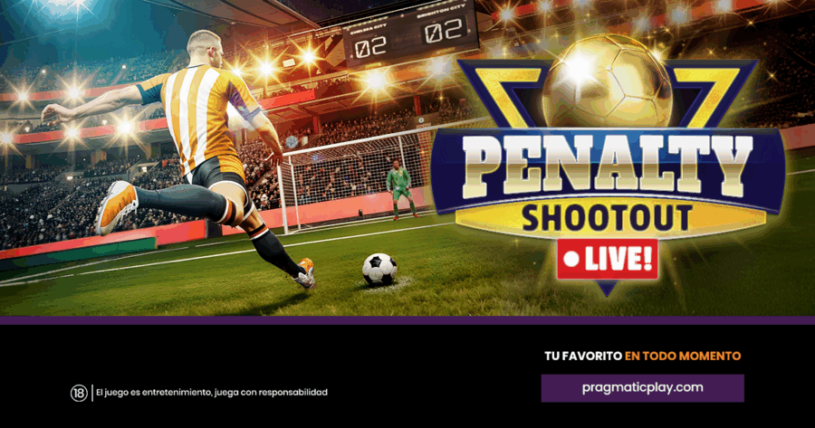 Pragmatic Play amplía su catálogo de deportes virtuales con Penalty Shootout Live!