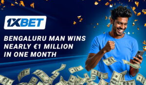 1xBet: principiante de Bengaluru gana casi €1m en Crazy Time en un mes