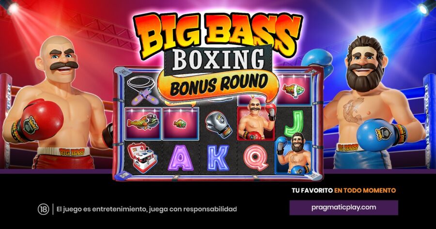 Pragmatic Play se sube al ring con su nuevo juego: «Big Bass Boxing Bonus Round»