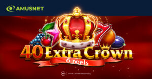 Las riquezas reales te esperan en el último juego de tragamonedas de Amusnet, «40 Extra Crown 6 reels»