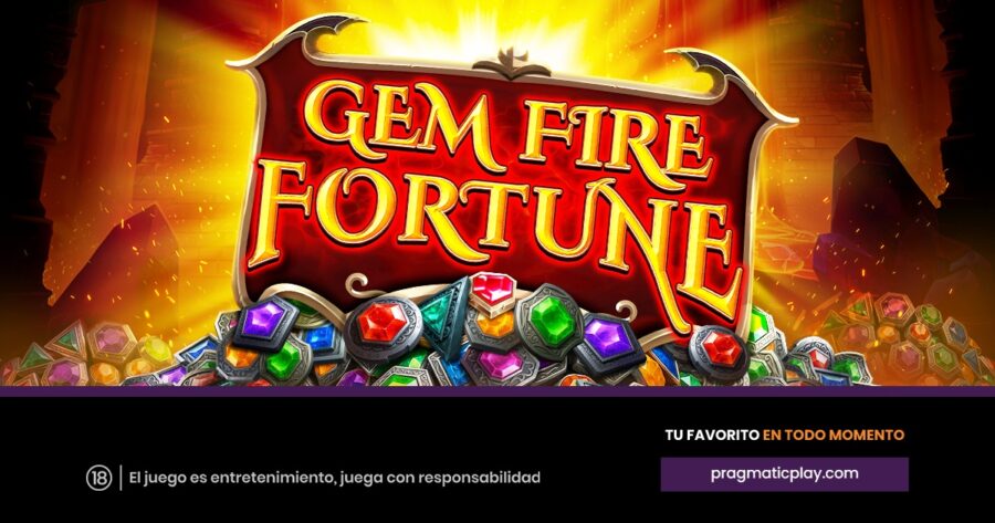 Pragmatic Play presenta su nuevo slot, “Gem Fire Fortune”