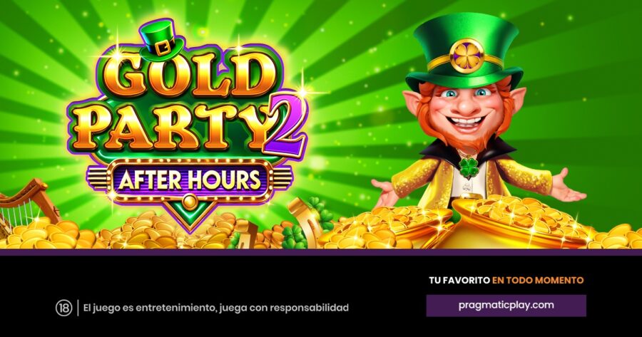 Pragmatic Play regresa a la Isla Esmeralda en “Gold Party 2 – After Hours”