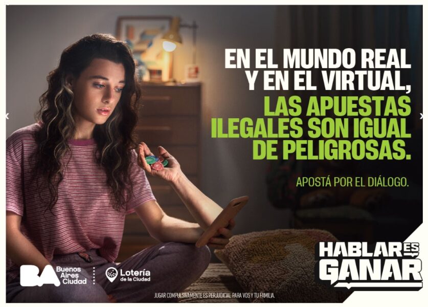Prevención del juego juvenil: LOTBA relanza la campaña “Hablar es ganar”