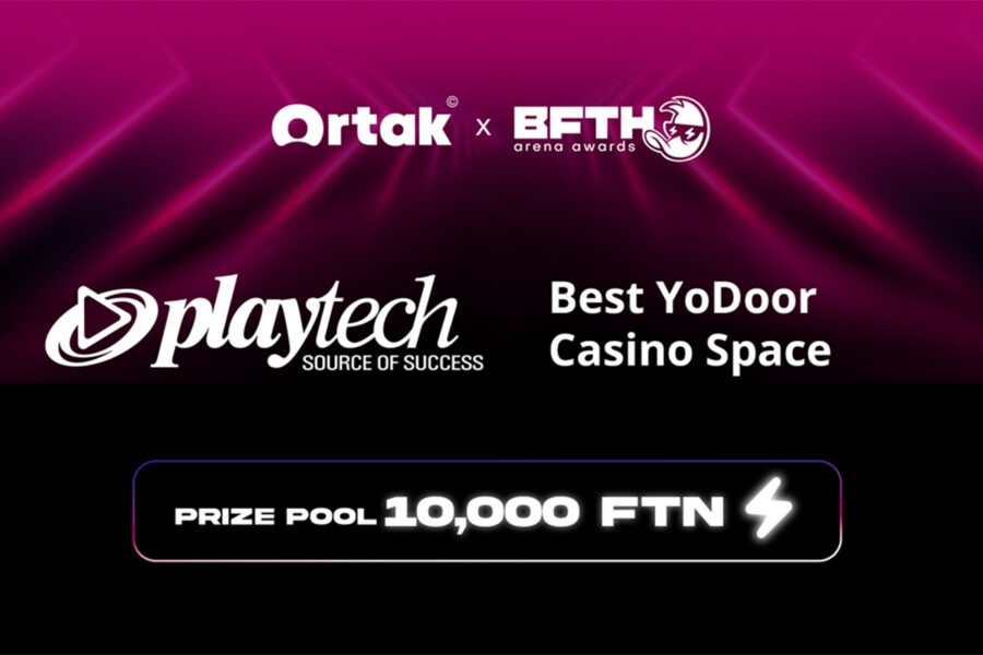 Playtech patrocina la categoría Mejor Espacio de Casino YoDoor en los Ortak x B.F.T.H. Arena Awards