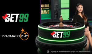 Pragmatic Play amplía su oferta de casino en vivo con BET99 en Ontario