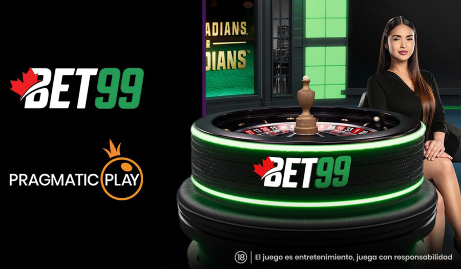 Pragmatic Play amplía su oferta de casino en vivo con BET99 en Ontario