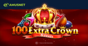 Amusnet amplía una de las series preferidas de los jugadores con su nuevo lanzamiento: «100 Extra Crown 6 Reels»