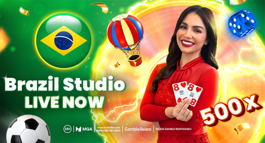 Evolution lanza su primer estudio de casino en vivo en Brasil