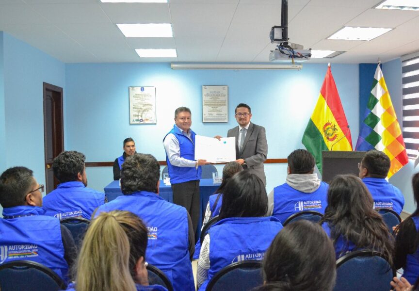 La AJ de Bolivia renueva su certificación de calidad
