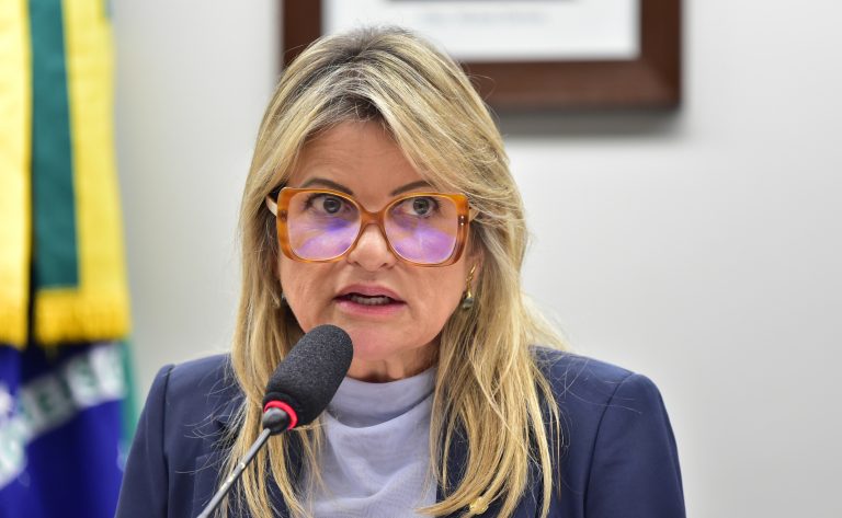 Diputada Flávia Morais, relatora del proyecto de ley. Foto: Zeca Ribeiro/Cámara dos Deputados/ Agência Câmara de Notícias.  
