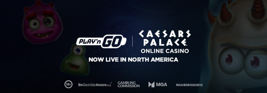 Play’n GO anuncia una asociación con Caesars Entertainment en Norteamérica